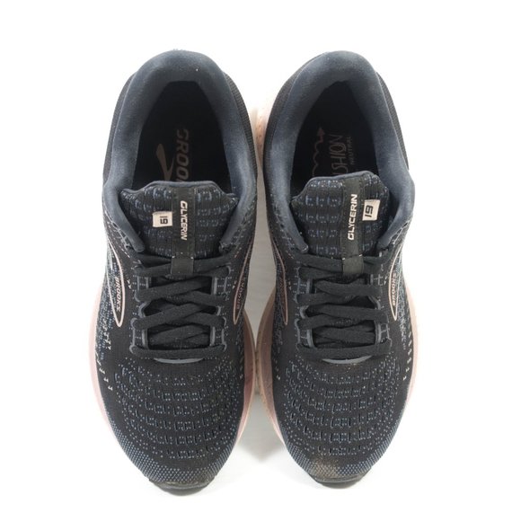 Brooks Glycerin 19 Running Shoes - Women's Size 9 - Black Pink - Picture 7 of 10